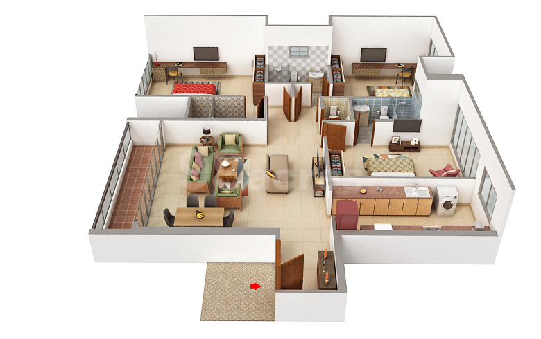 3 BHK Premium Residence