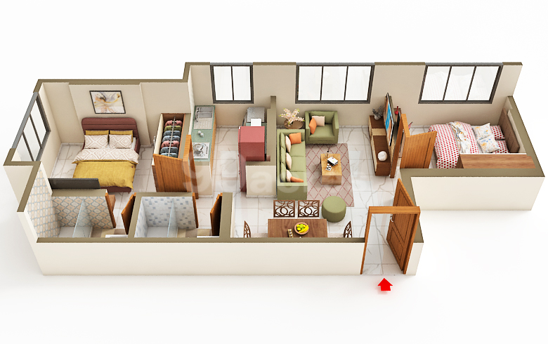 2 BHK Apartment