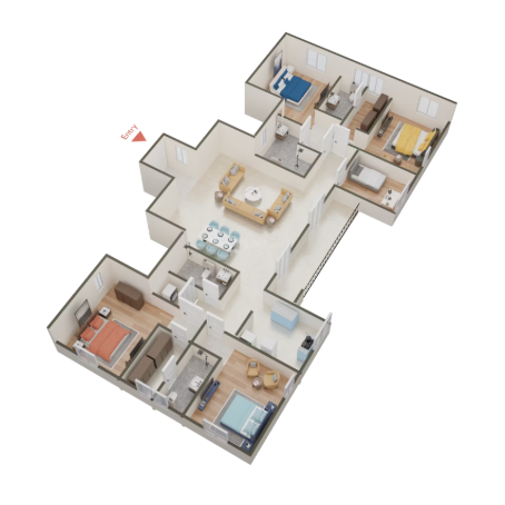 4 BHK Apartment